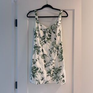 Abercrombie Linen Floral Dress